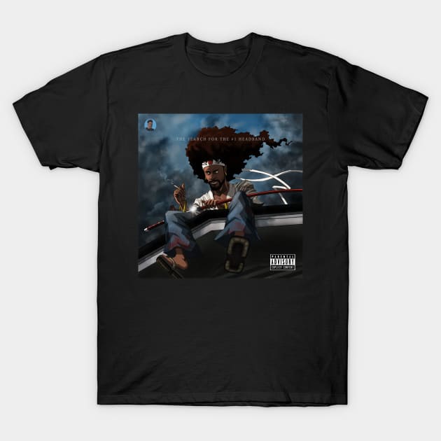 Afro Samurai / J. Cole #3 T-Shirt by TreTre_Art